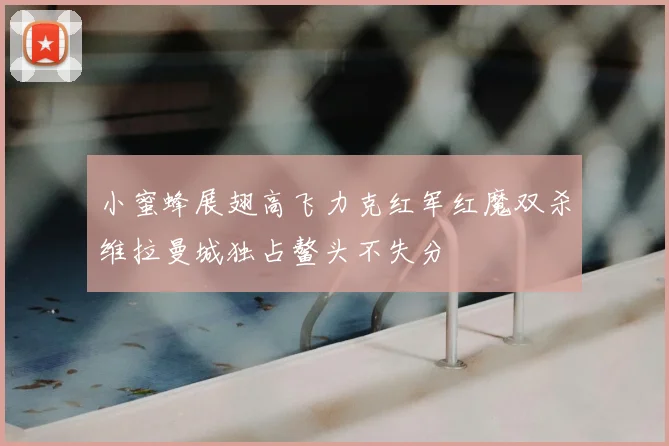 小蜜蜂展翅高飞力克红军红魔双杀维拉曼城独占鳌头不失分