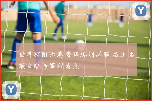世界杯附加赛晋级规则详解 各洲名额分配与赛程看点